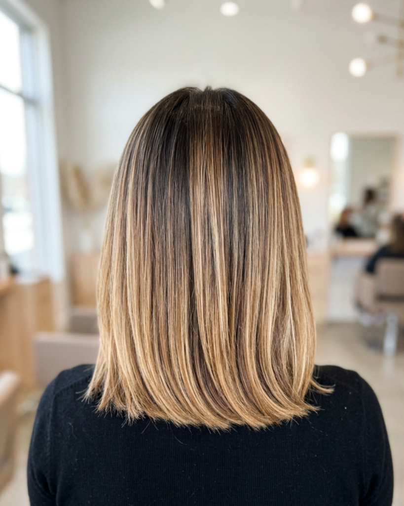 Bold Highlights on Short Hair